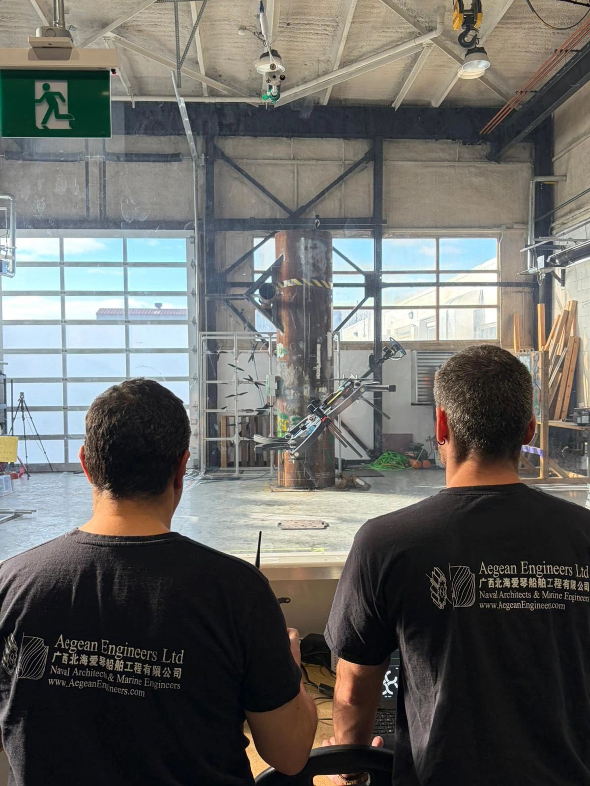 Skygauge robotic inspection testing